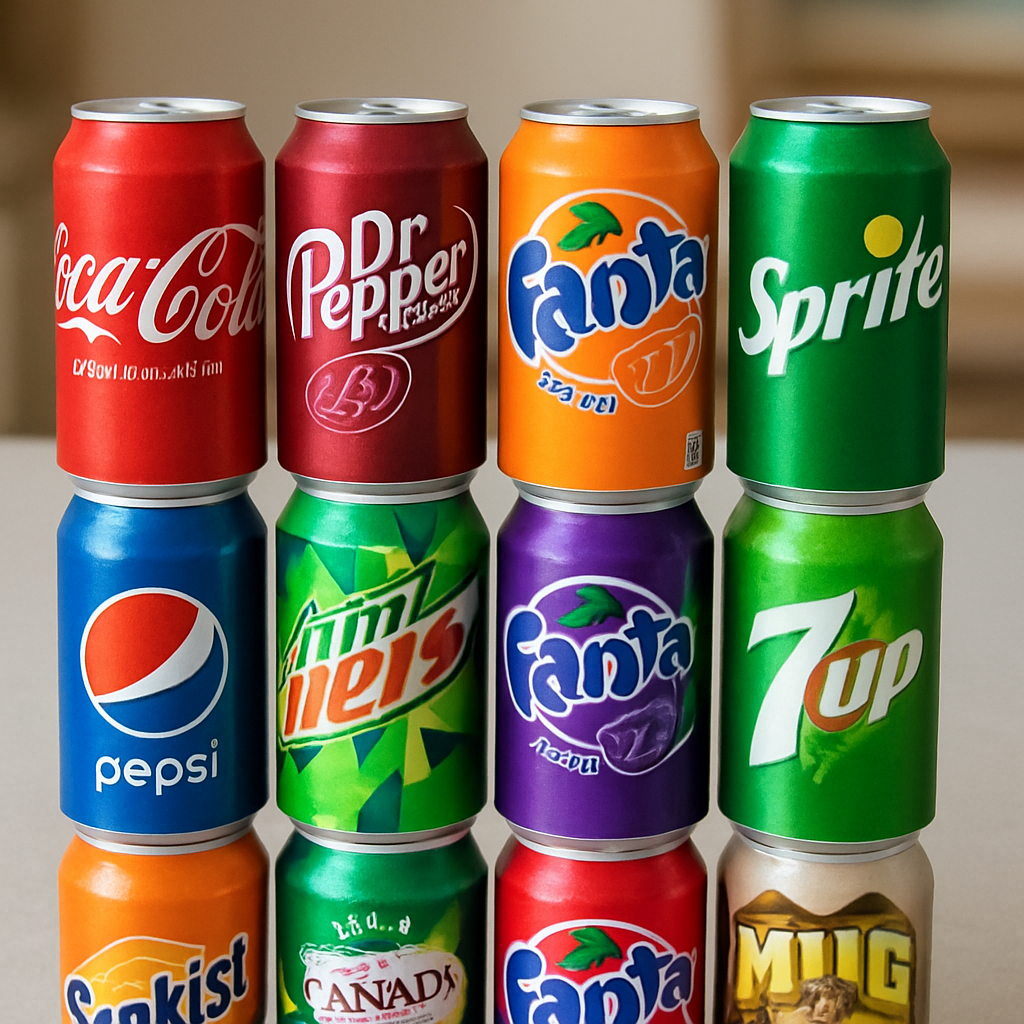 Sodas assortment