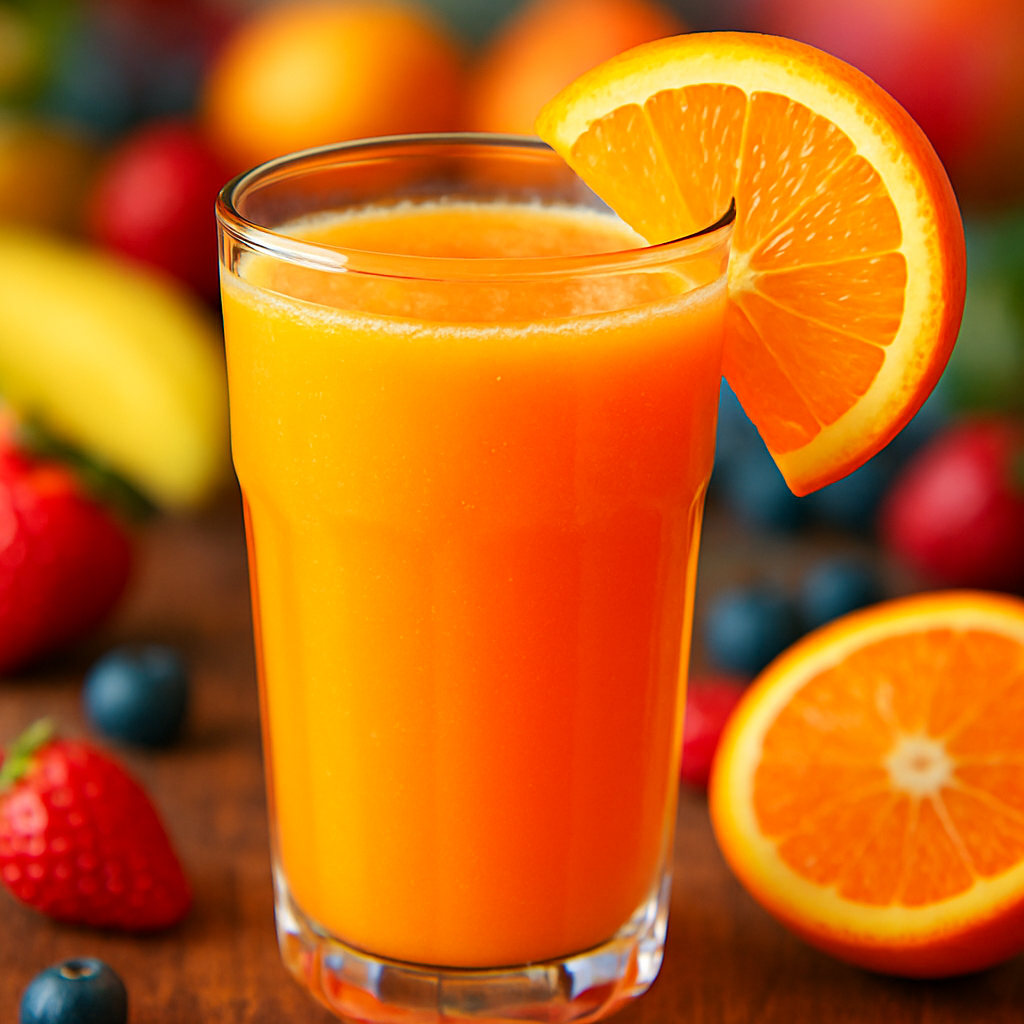 Jus de fruits frais